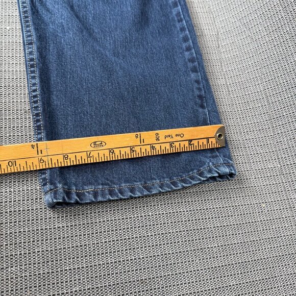 Lee Mens Size 40x34 Relaxed Fit Blue Denim Jeans 5 pocket design - Picture 11 of 11